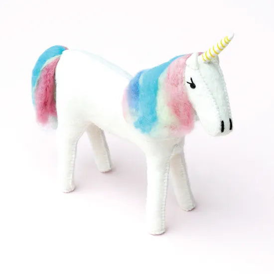 Felt Unicorn Toy Large - Modern Teaching Aids NZ