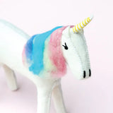 Felt Unicorn Toy Large - Modern Teaching Aids NZ