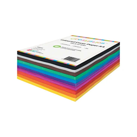 Assorted Cover Paper A4 120gsm - Pack of 500 - Modern Teaching Aids NZ