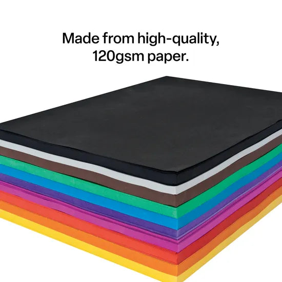 Assorted Cover Paper A3 120gsm - Pack of 500 - Modern Teaching Aids NZ