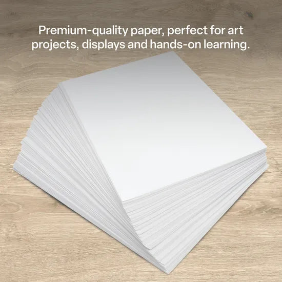 White Cover Paper A4 120 gsm - Pack of 500 - Modern Teaching Aids NZ