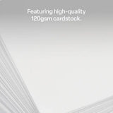 White Cover Paper A4 120 gsm - Pack of 500 - Modern Teaching Aids NZ