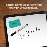 Teachables Whiteboard Markers Chisel Black - Pack of 12 - Modern Teaching Aids NZ