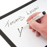 Teachables Whiteboard Markers Bullet Black - Pack of 4 - Modern Teaching Aids NZ