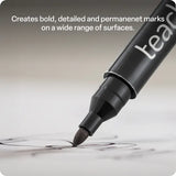 Teachables Permanent Marker Bullet Tip Black PK12 - Modern Teaching Aids NZ
