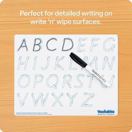 Teachables Whiteboard Markers Thinline Black - Pack of 12 - Modern Teaching Aids NZ