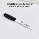 Teachables Whiteboard Markers Thinline Asst - Pack of 12 - Modern Teaching Aids NZ