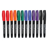 Teachables Thinline Permanent Markers Asrtd PK12 - Modern Teaching Aids NZ