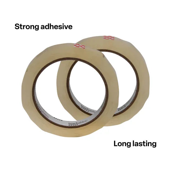 Teachables Sticky Tape 18mm x 66m Pk 2 - Modern Teaching Aids NZ