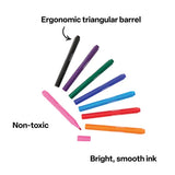 Teachables Whiteboard Markers Triangular Assorted  - Pack of 48 - Modern Teaching Aids NZ