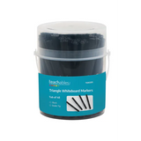 Teachables Whiteboard Markers Triangle Black - Pack of 48 - Modern Teaching Aids NZ