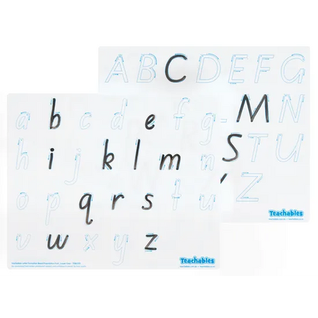 Teachables Alphabet Foundation Mini Whiteboards - Pack of 30 - Modern Teaching Aids NZ