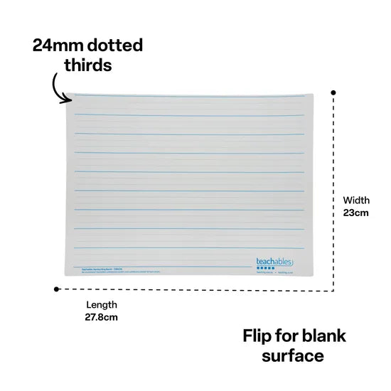 Teachables Handwriting Mini Whiteboards Pack of 30 - Modern Teaching Aids NZ