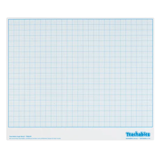 Teachables Mini Whiteboard - Graph Boards, Set of 30 - Modern Teaching Aids NZ