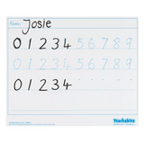 Teachables Mini Whiteboard - Number Tracing, Set of 30 - Modern Teaching Aids NZ