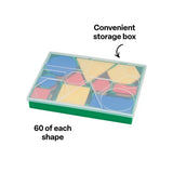 Teachables Small Attribute Blocks Set - Modern Teaching Aids NZ