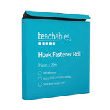 Hook Fastener Roll 25mm x 25m - Modern Teaching Aids NZ