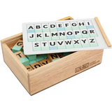 Teachables Wooden Alphabet Blocks - 100 pcs - Modern Teaching Aids NZ