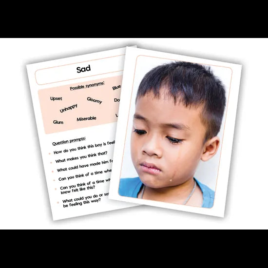 Emotions Posters A4 - Set of 16 - Modern Teaching Aids NZ