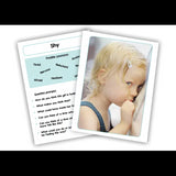 Emotions Posters A4 - Set of 16 - Modern Teaching Aids NZ