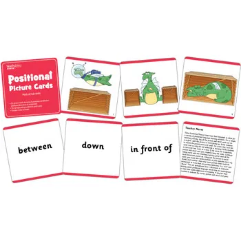 Teachables Positional Picture Cards - Modern Teaching Aids NZ