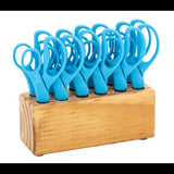 Teachables Scissor Block with 12 Student Scissors 15 cm - Modern Teaching Aids NZ