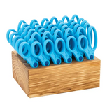 Teachables Scissor Block with 30 Blunt Point Scissors 13.5 cm