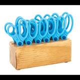 Teachables Scissor Block with 12 Blunt Point Scissors 14 cm - Modern Teaching Aids NZ