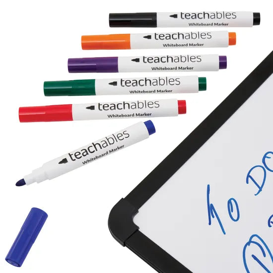 Teachables Whiteboard Markers Bullet Asst - Pack of 144 - Modern Teaching Aids NZ