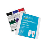 Teachables Whiteboard Markers Bullet Asst - Pack of 144 - Modern Teaching Aids NZ