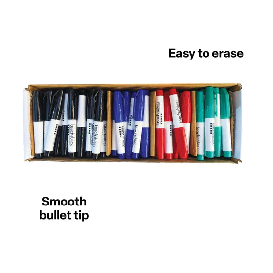 Teachables Mini WB Marker Classpack of 100 - Modern Teaching Aids NZ