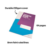 Teachables Exercise Book A4 8 mm 96p - Modern Teaching Aids NZ