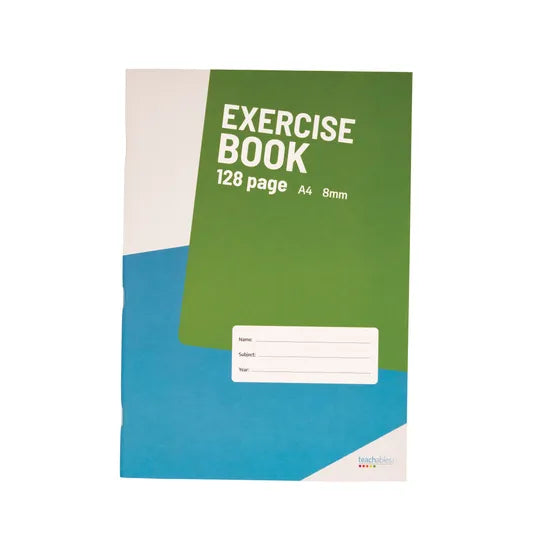 Teachables Exercise Book A4 8 mm 128p - Modern Teaching Aids NZ