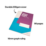 Teachables Graph Book A4 10mm 96p