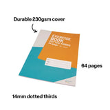 Teachables Dotted Thirds A4 14 mm 64p - Modern Teaching Aids NZ