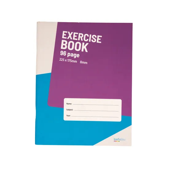 Teachables Exercise Book 225x175 mm 8 mm 96p