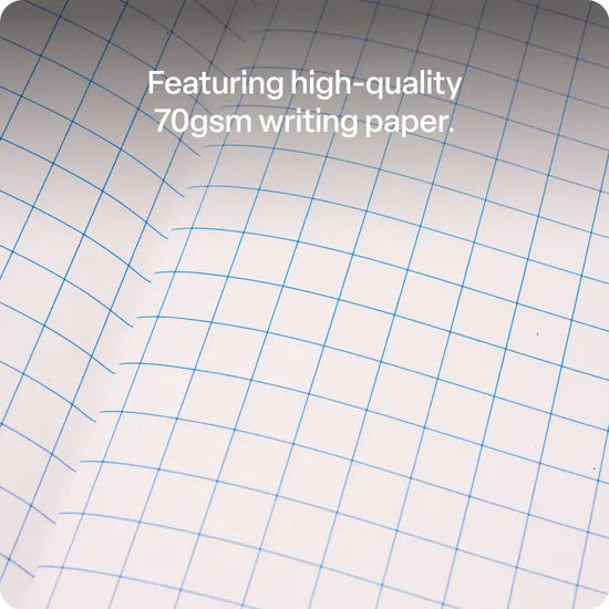 Teachables Exercise Book 225 x 175 mm 10 mm Grid 64p