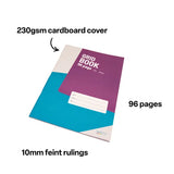 Teachables Grid Book A4 5mm 96p