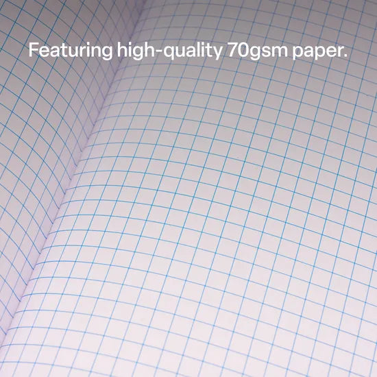 Teachables Grid Book A4 5mm 96p