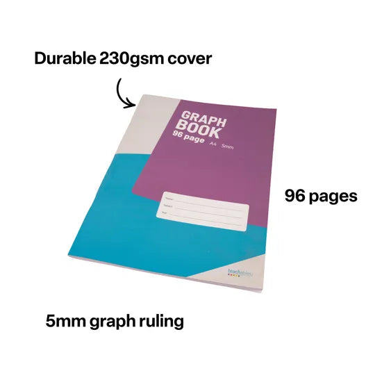 Teachables Graph Book A4 5 mm 96p