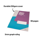 Teachables Graph Book A4 5 mm 96p