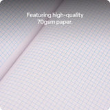 Teachables Graph Book A4 5 mm 96p