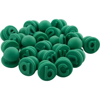 Teachables Alphabet Lower Case Letter Stampers - Modern Teaching Aids NZ