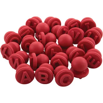 Teachables Alphabet Upper Case Letter Stampers - Modern Teaching Aids NZ