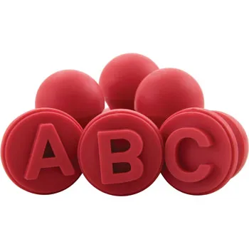 Teachables Alphabet Upper Case Letter Stampers - Modern Teaching Aids NZ