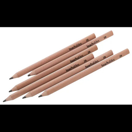 Teachables Triangular Jumbo Pencils  2B - Pack of 72 - Modern Teaching Aids NZ