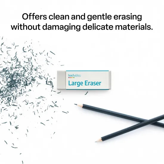 Teachables Large Eraser 60x19x11mm - Modern Teaching Aids NZ