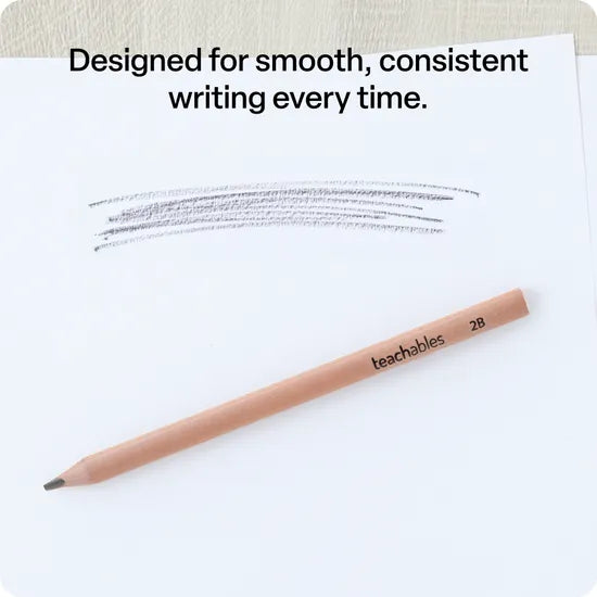 Teachables Pencils 2B Pk 12 - Modern Teaching Aids NZ