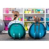 School Floor Chair Set of 4 Blue - Modern Teaching Aids NZ