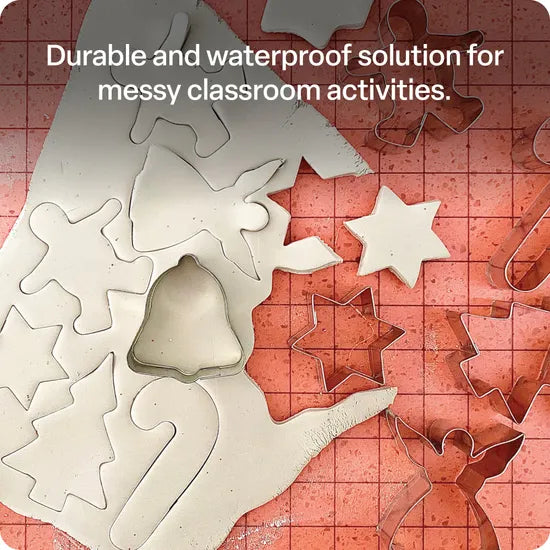 Teachables Easy Clean Messy Mats - Pack of 5 - Modern Teaching Aids NZ